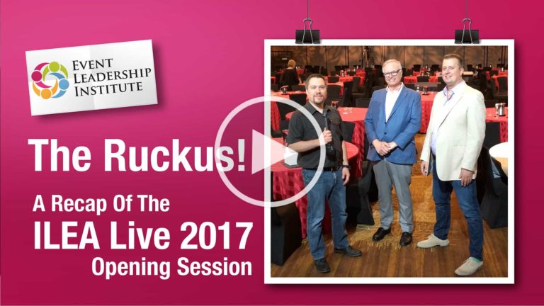 VIDEO | Disruptions In The Industry: ILEA Live 2017 Opening Session Recap