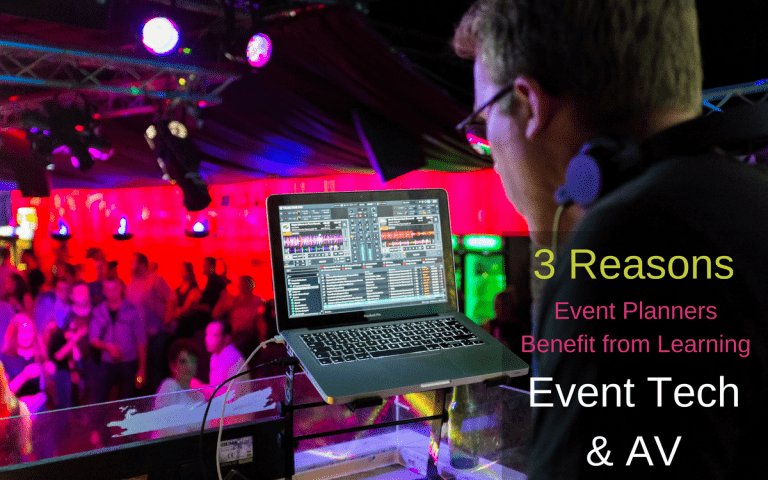 3 Reasons Event Planners Benefit from Learning Event Tech & AV