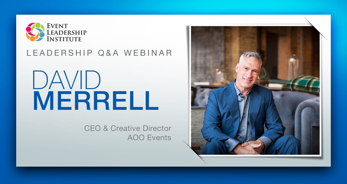 Q&A: David Merrell, AOO Events