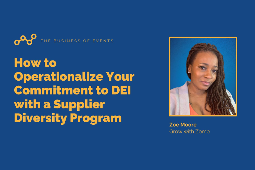 How to Operationalize Your Commitment to DEI with a Supplier Diversity Program