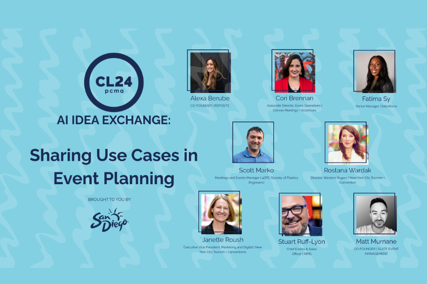 AI Idea Exchange: Sharing Use Cases in Event Planning